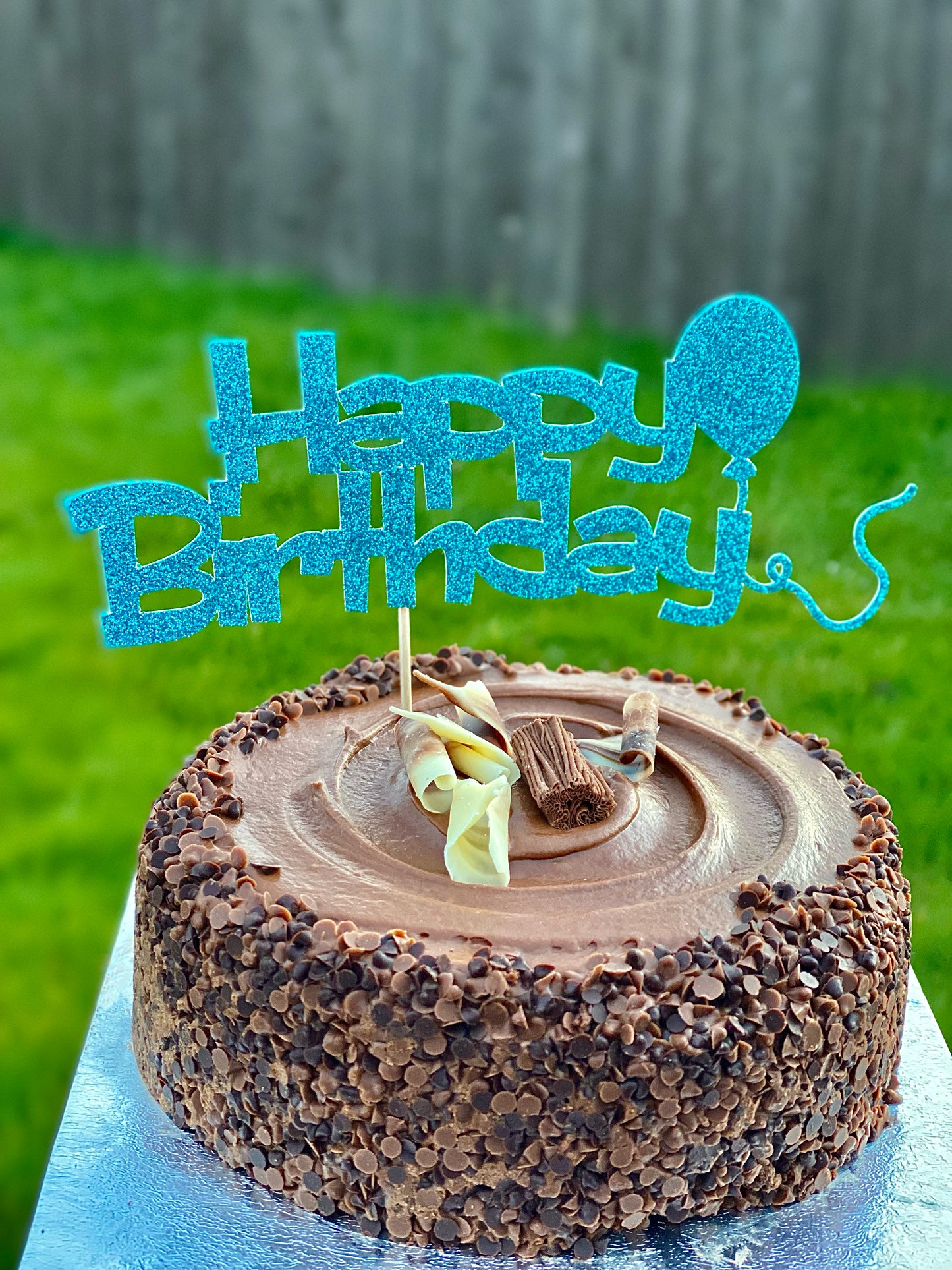 Custom Glitter Cake Topper | Cake Topper | Personalised | Glitter | Mirrored | 16th | 18th | 21st | 25th | 80th | Birthdays