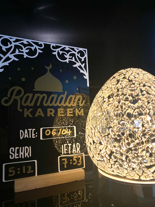 A5 RAMADAN SIGN | Ramadan Countdown Sign | Ramadan Calender | Iftar | Sehri | Ramadan Kareem | Ramadan Decoration